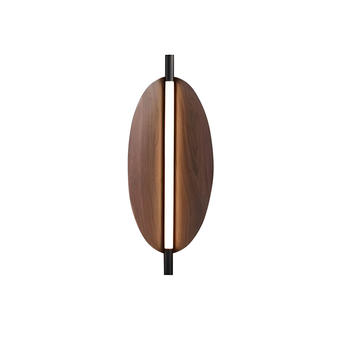 Wood & Iron “Fune” Wall or Pendant Lamp — Minimalist Nature-Inspired Lighting