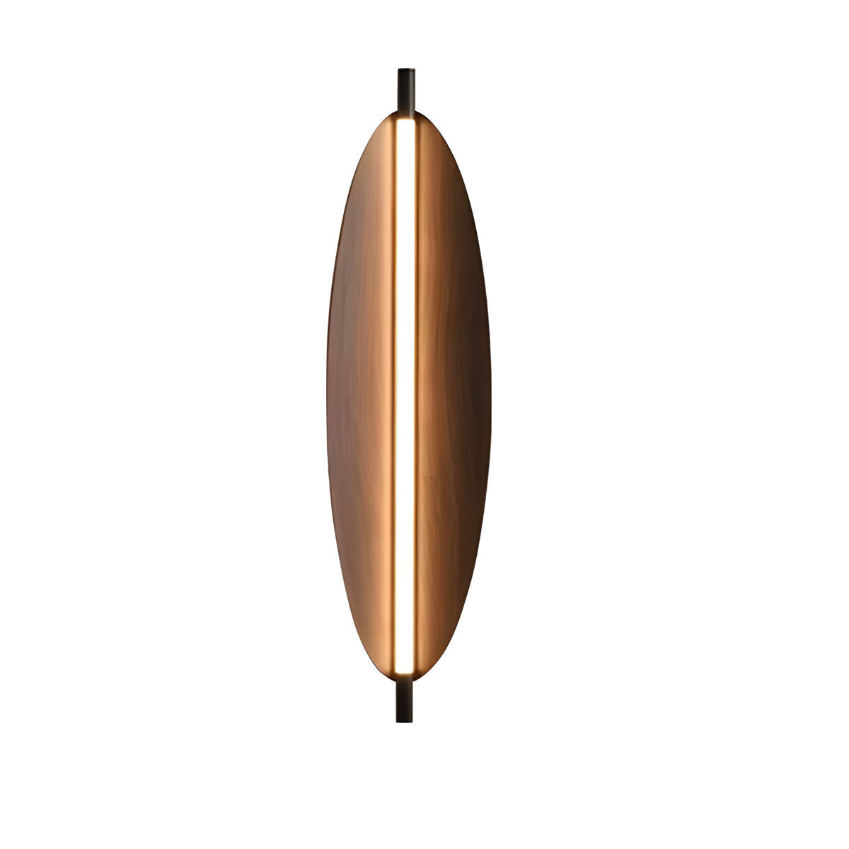 Wood & Iron “Fune” Wall or Pendant Lamp — Minimalist Nature-Inspired Lighting