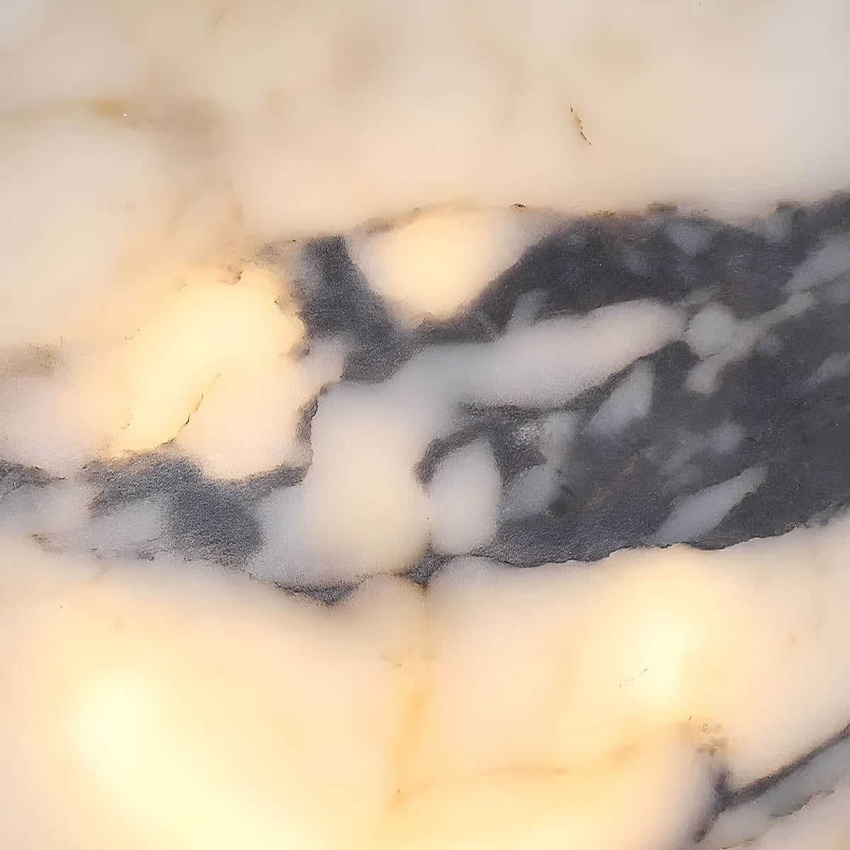 Natural Stone Cube LED Wall Light