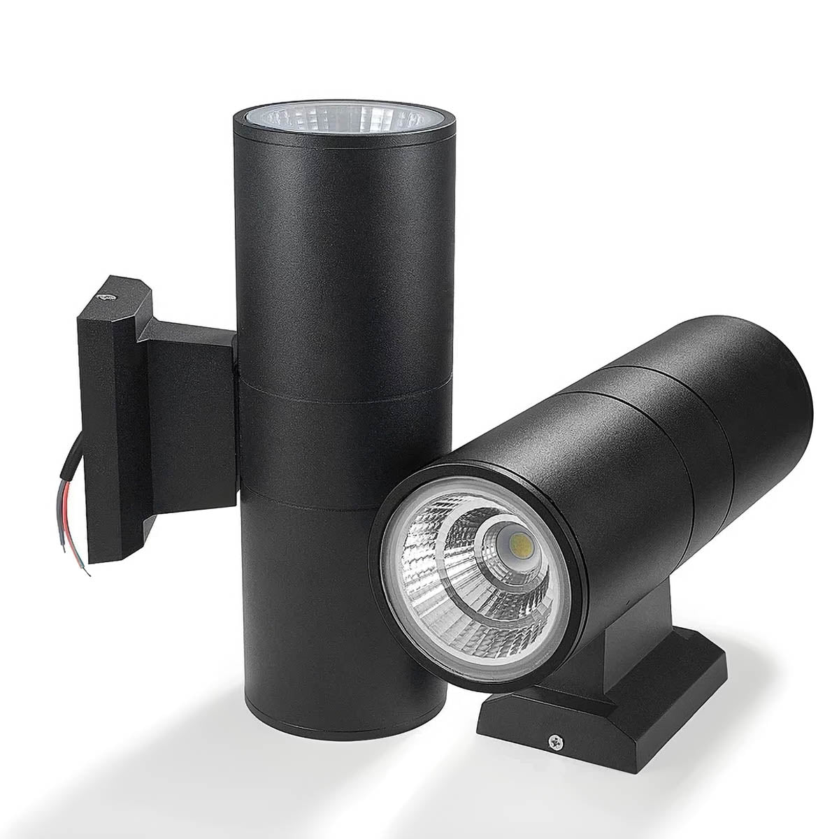 IP65 Cylinder LED Wall Light – Aluminium