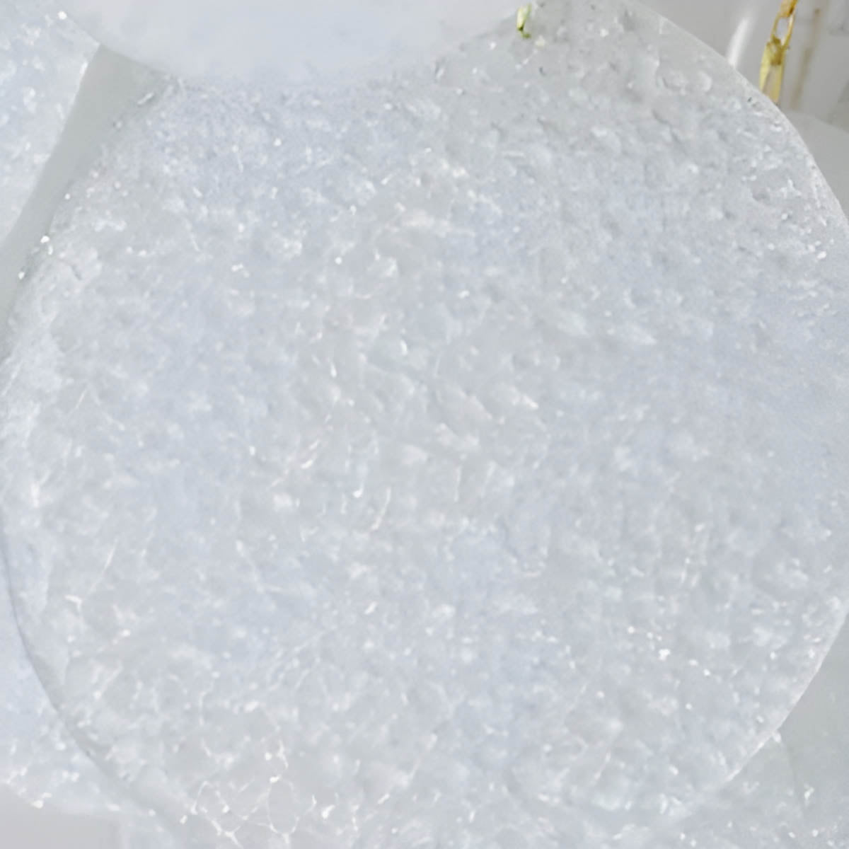 Semi-flush Ceiling Light with Diamond-effect Glass Shade