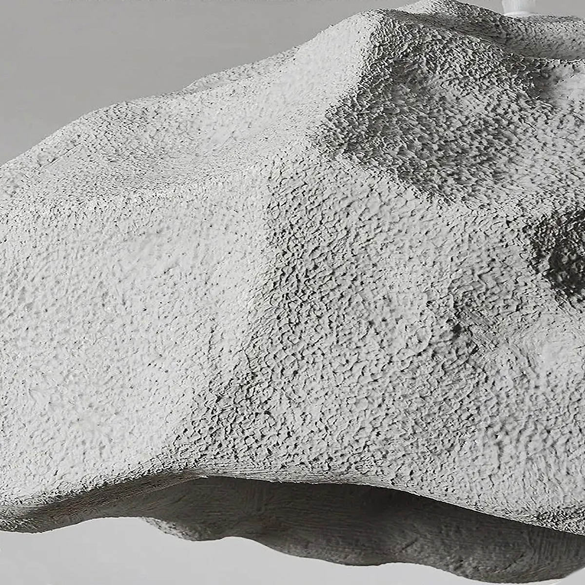 Rock-Effect Pendant Light Cord-Pendant E27 LED, 52×30 cm