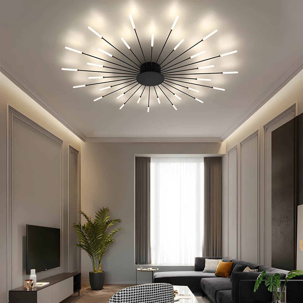 Surface-Mount LED STELLA Chandelier
