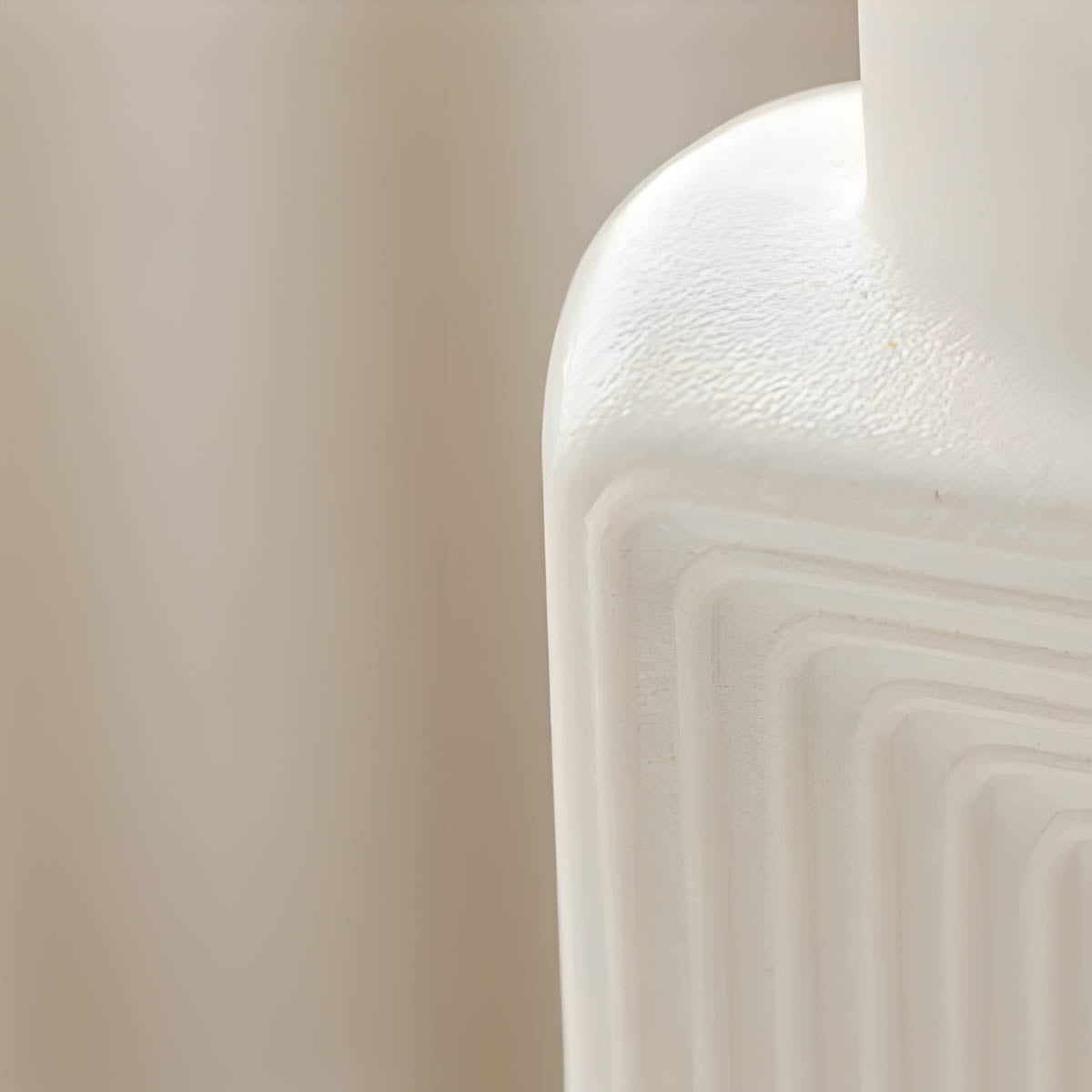 Minimalist Square Ceramic Vase, White & Porcelain — Geometric Home Accent