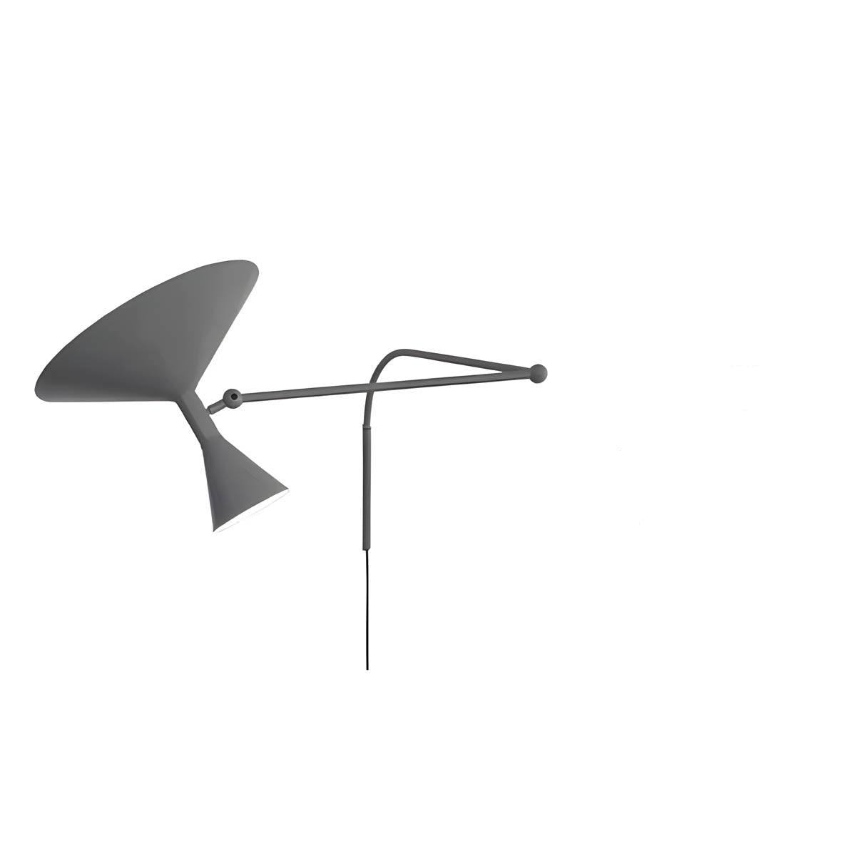 Dual-Light Industrial Wall Lamp “KONRAD” – Megaphone Style