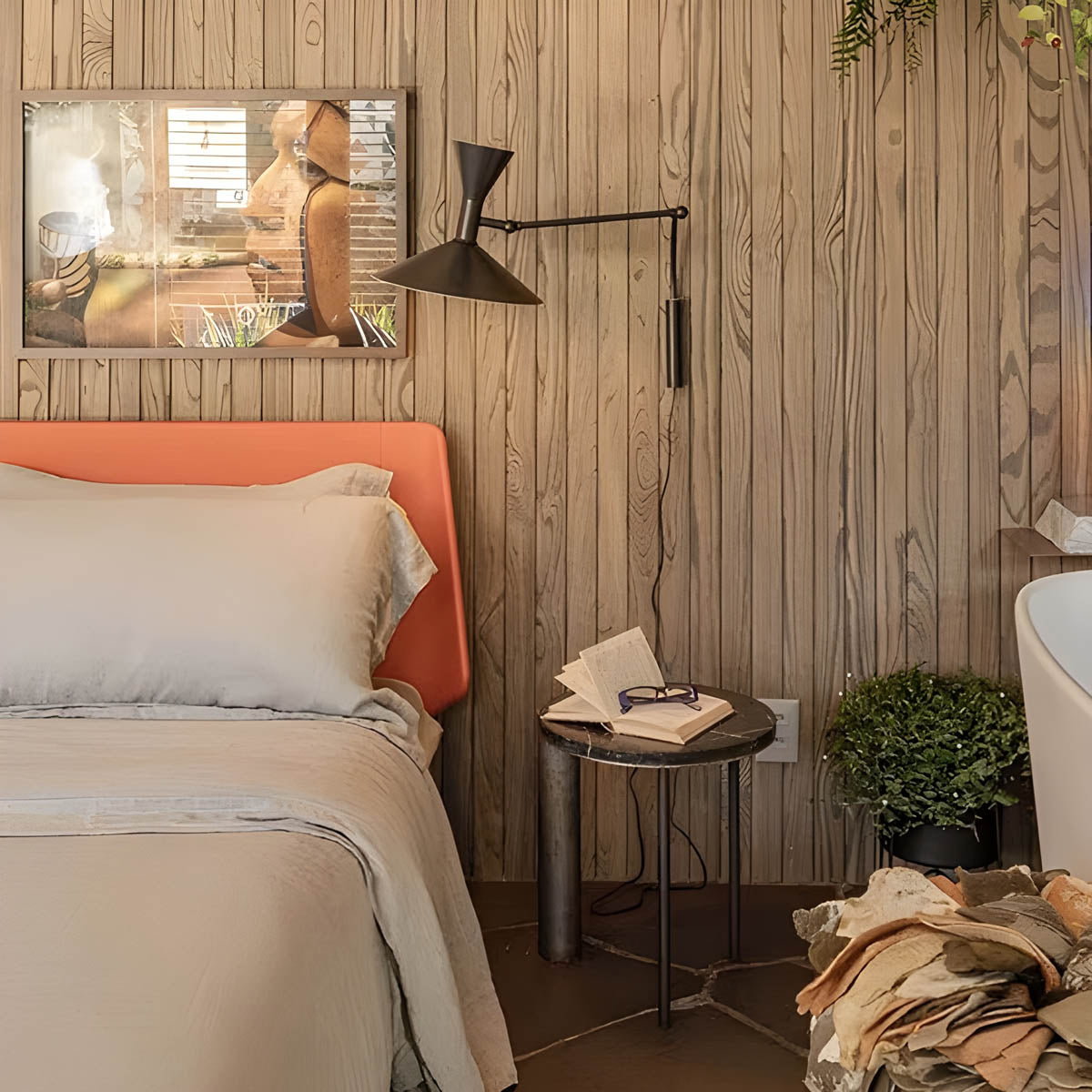 Dual-Light Industrial Wall Lamp “KONRAD” – Megaphone Style