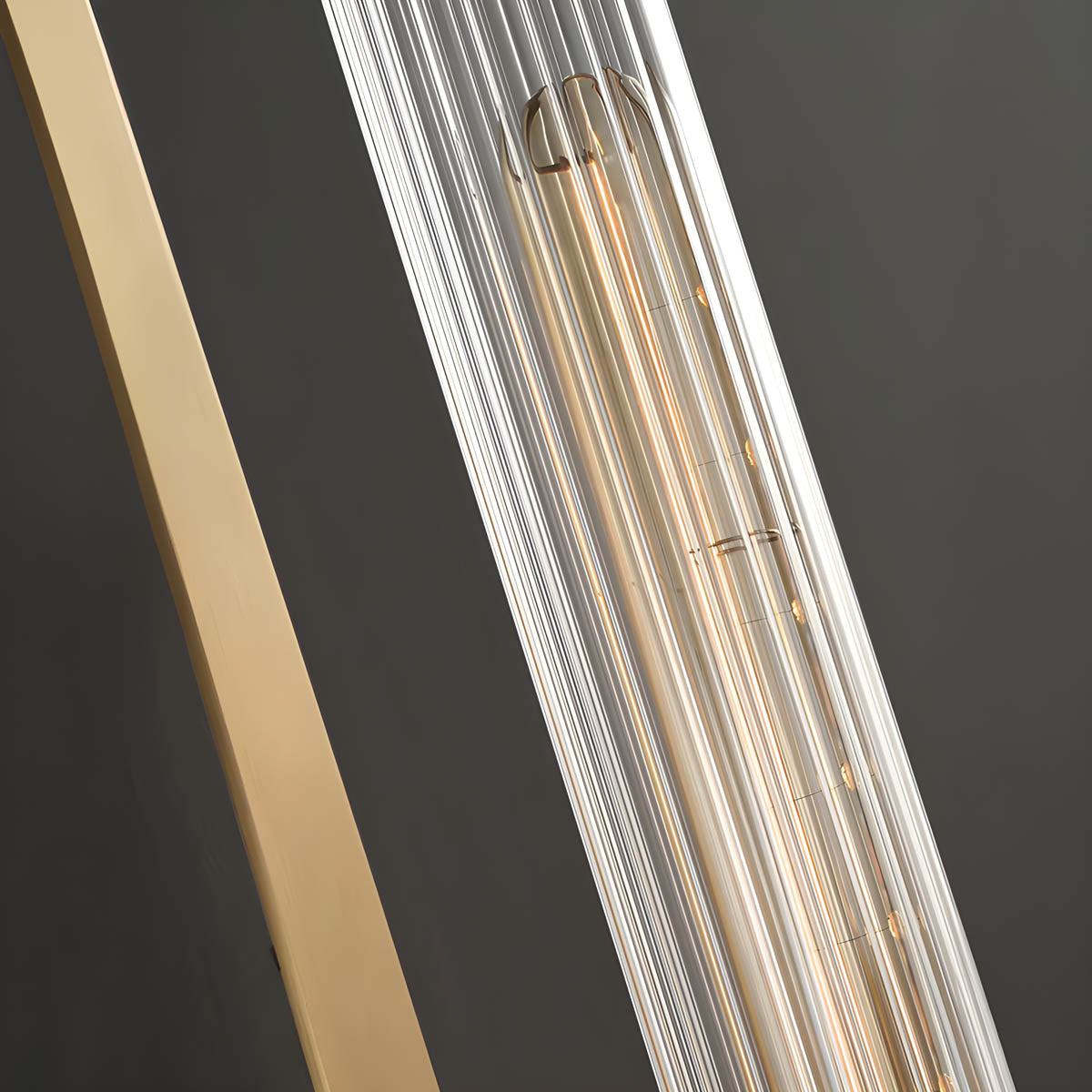 Metal & Glass LED Wall Light – LEXIE Nordic Long Sconce