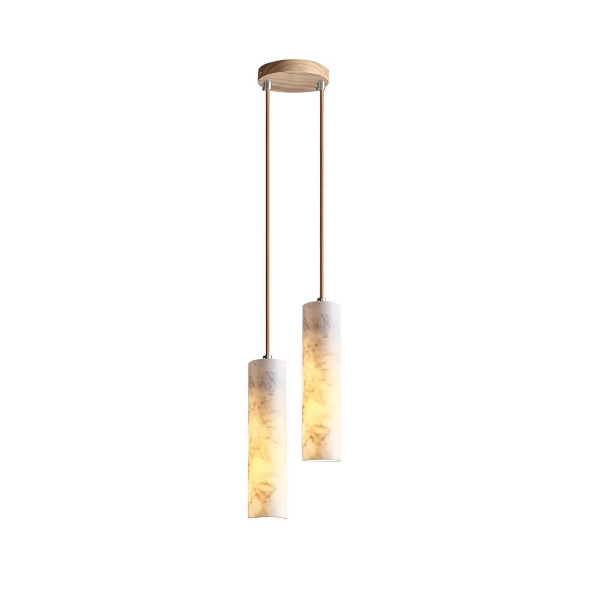 Marble pendant light