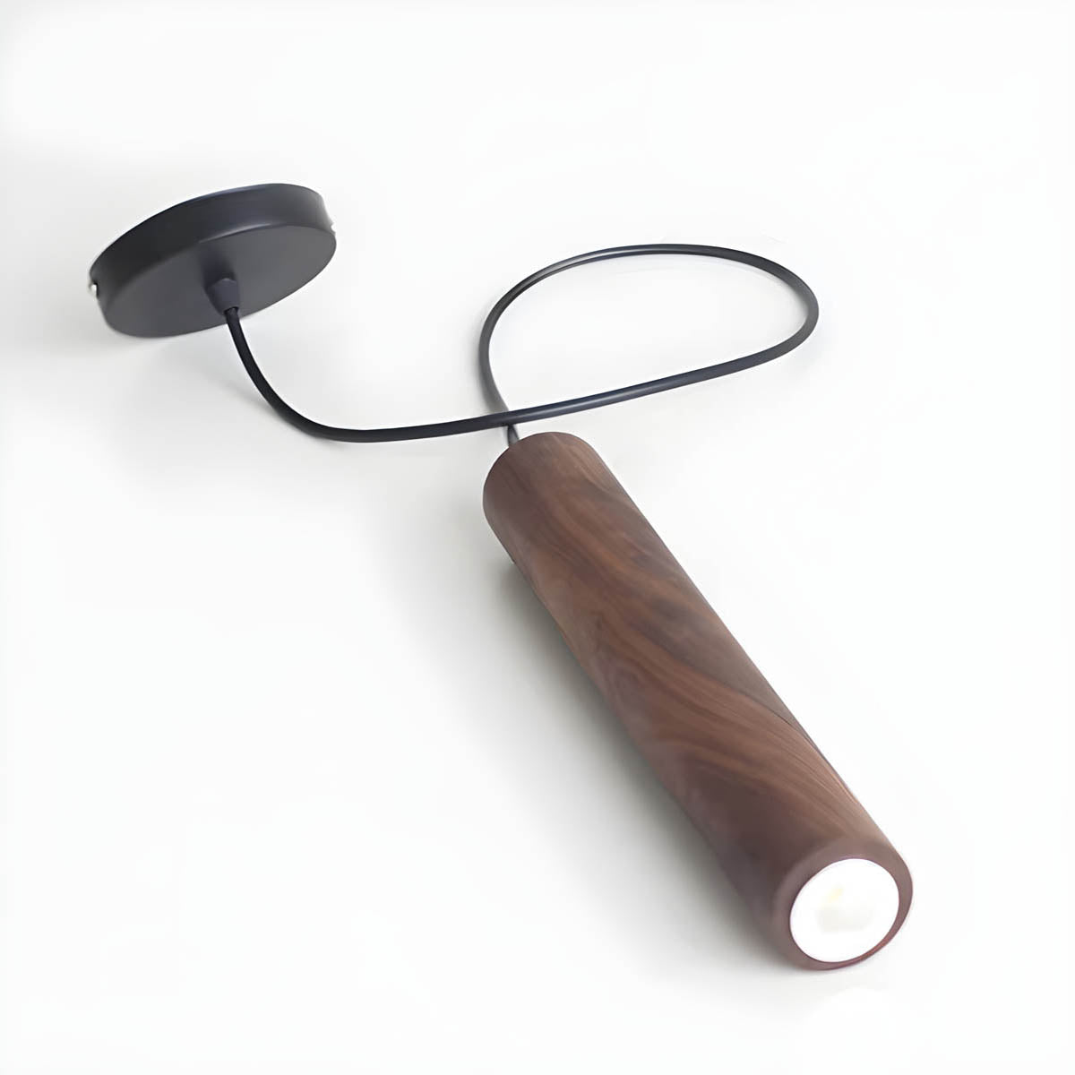 Wooden Multi-Head Pendant Light GU10 LED, 1 or 3 Heads, 30cm Length