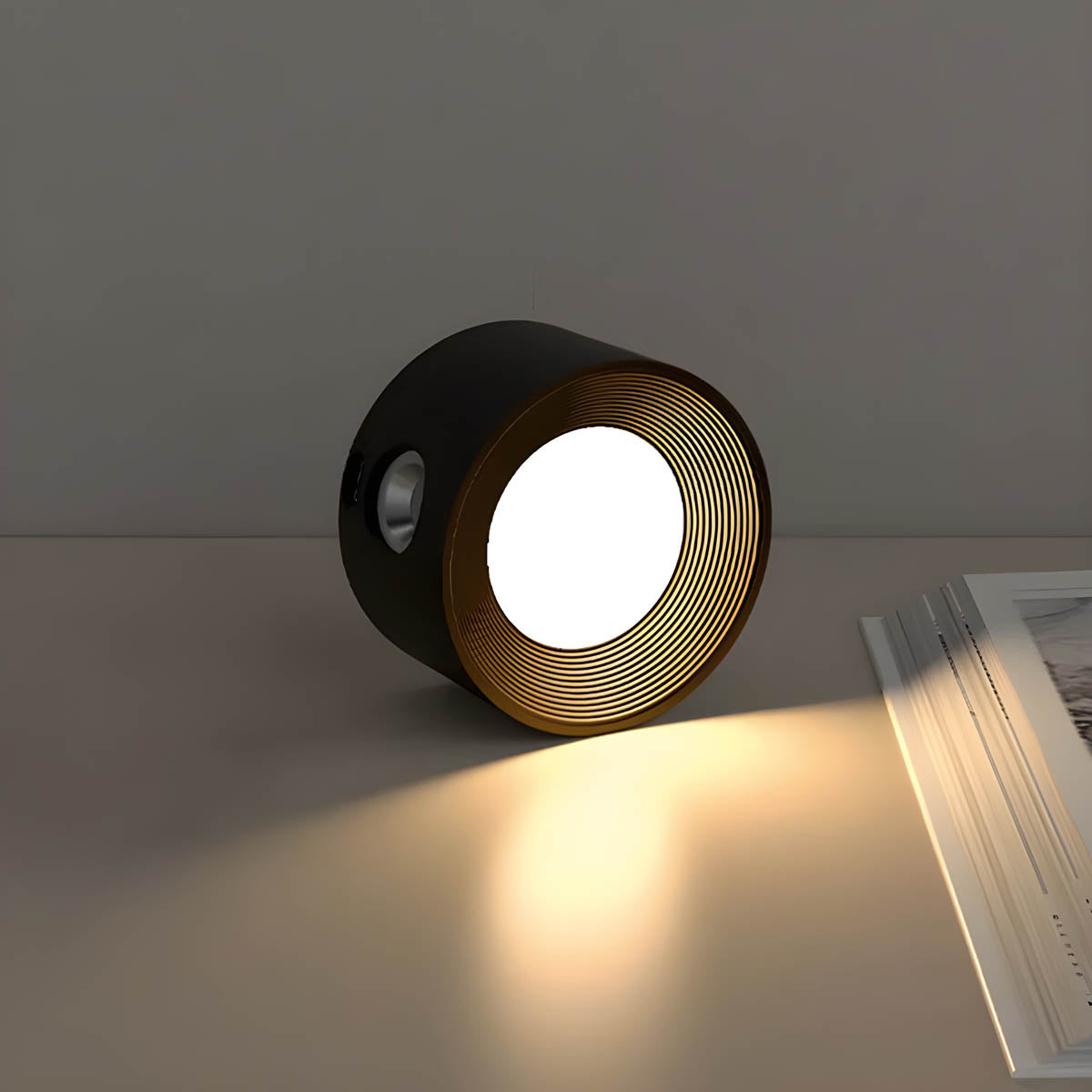 Lunor Rechargeable Cordless LED Wall Sconce 3-Brightness & 3-Colour Modes with 2000 mAh Battery