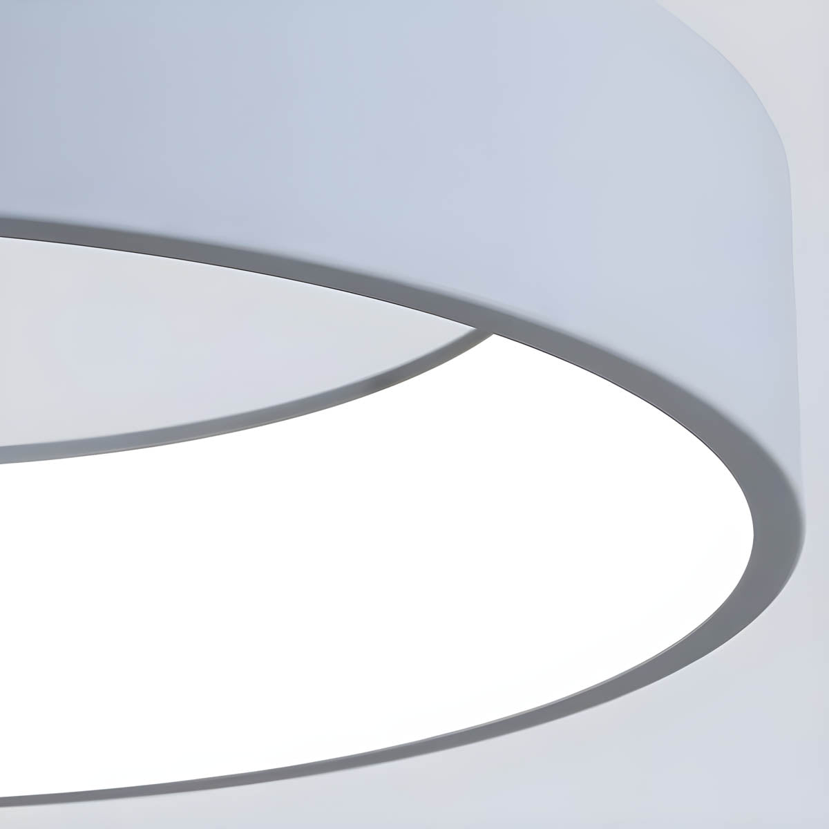 Minimal Metal LED Ring Pendant Light MACIRRA