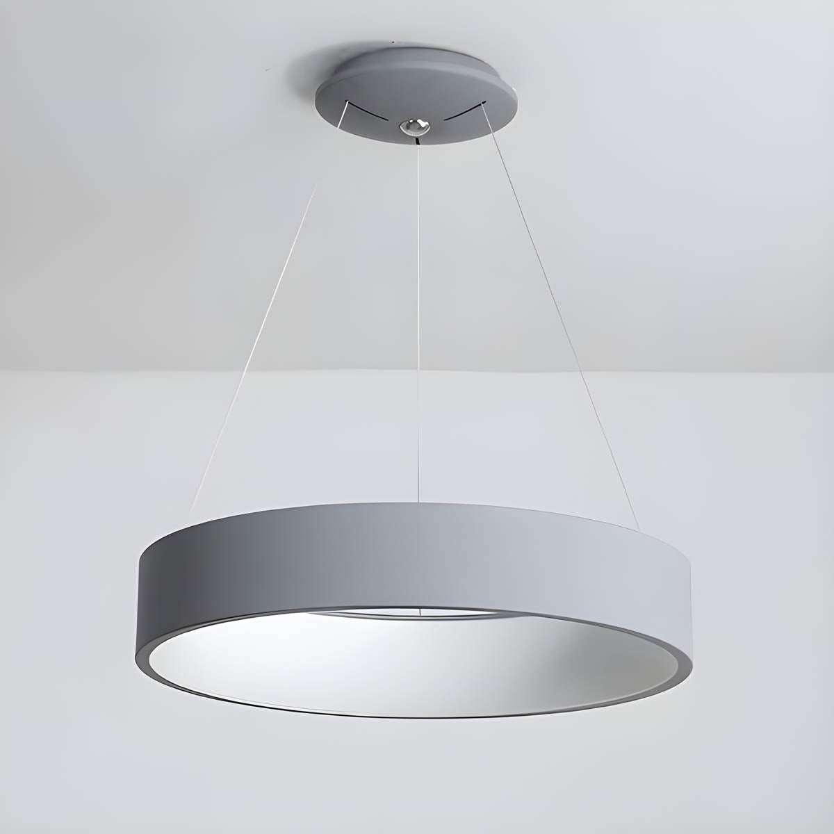 Minimal Metal LED Ring Pendant Light MACIRRA