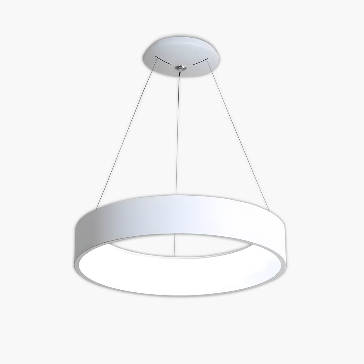 Minimal Metal LED Ring Pendant Light MACIRRA