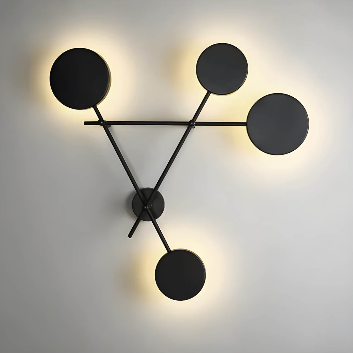 Magnus Aluminium and Acrylic Sculptural LED Wall Light