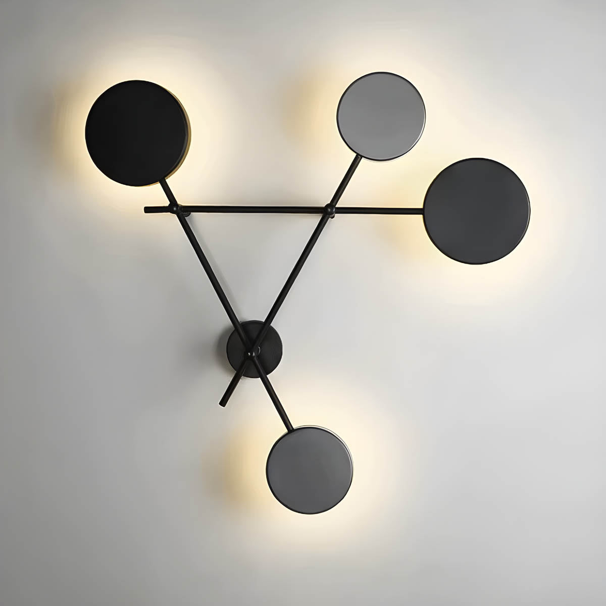 Magnus Aluminium and Acrylic Sculptural LED Wall Light