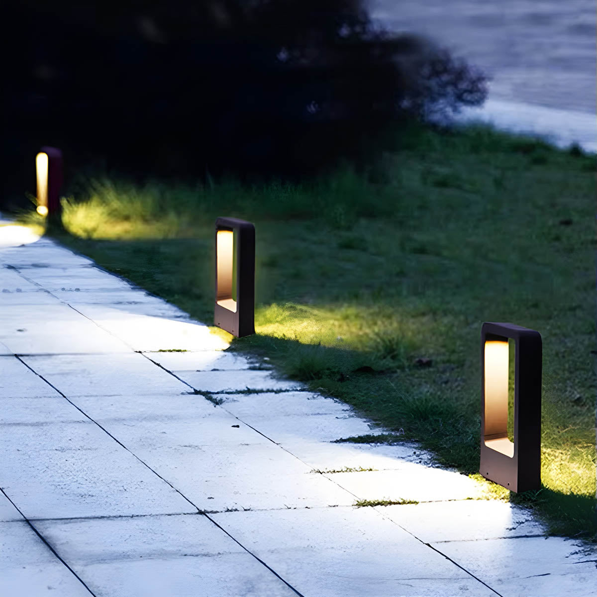 Outdoor LED Light Aluminium IP65 Waterproof – 30 to 80cm