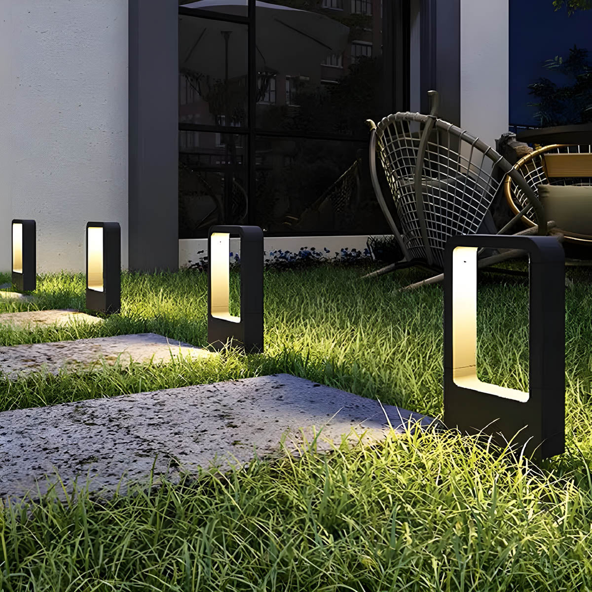 Outdoor LED Light Aluminium IP65 Waterproof – 30 to 80cm