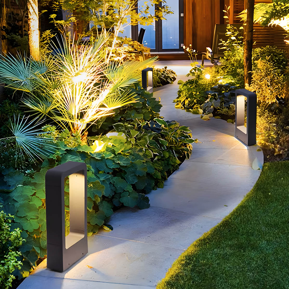 Outdoor LED Light Aluminium IP65 Waterproof – 30 to 80cm