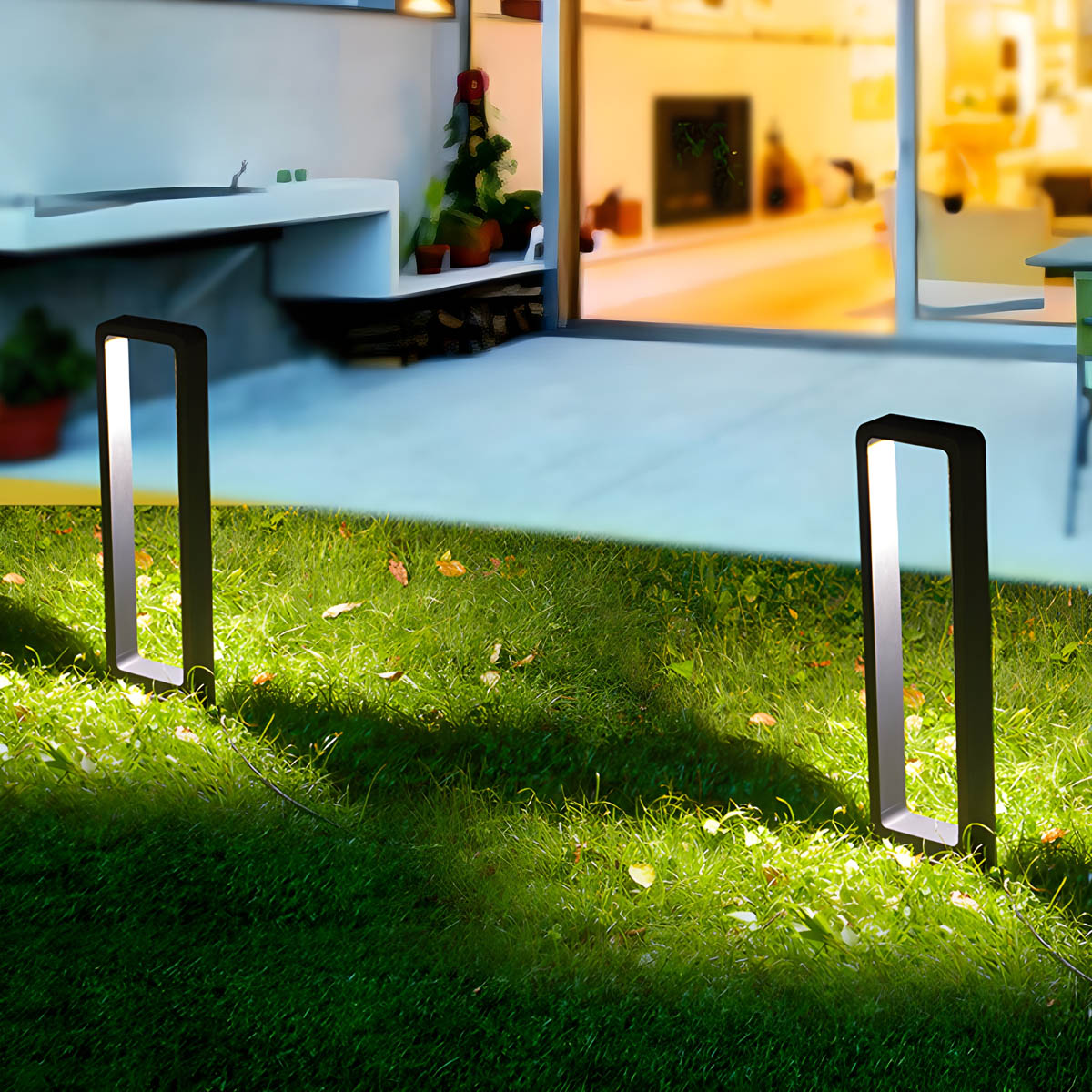 Outdoor LED Light Aluminium IP65 Waterproof – 30 to 80cm