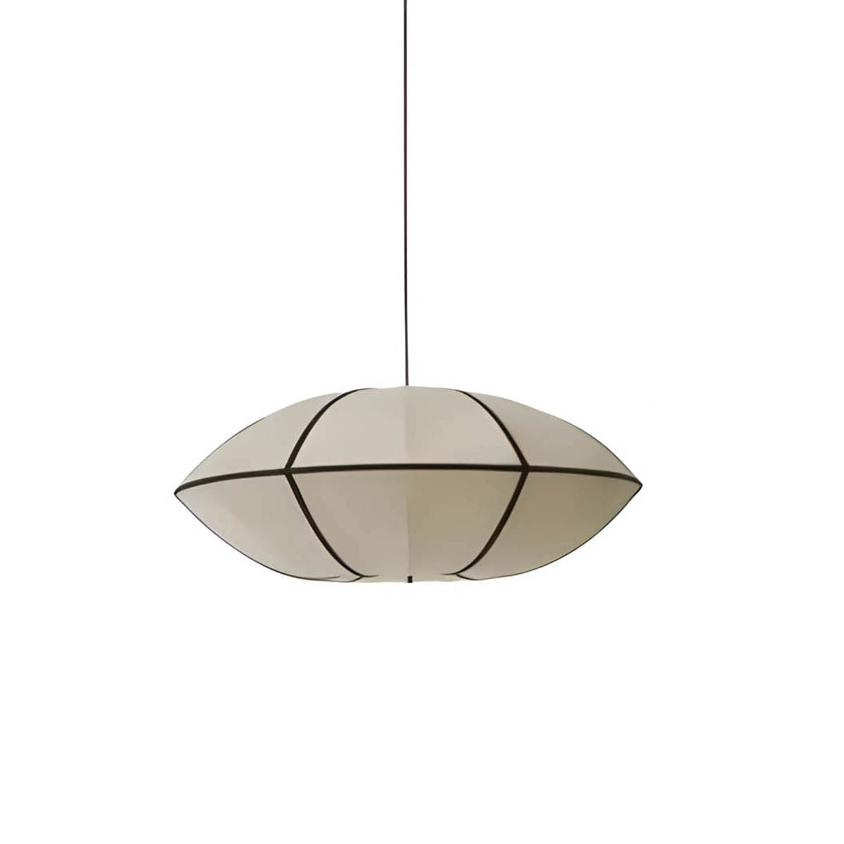 Fabric pendant light – soft lantern design