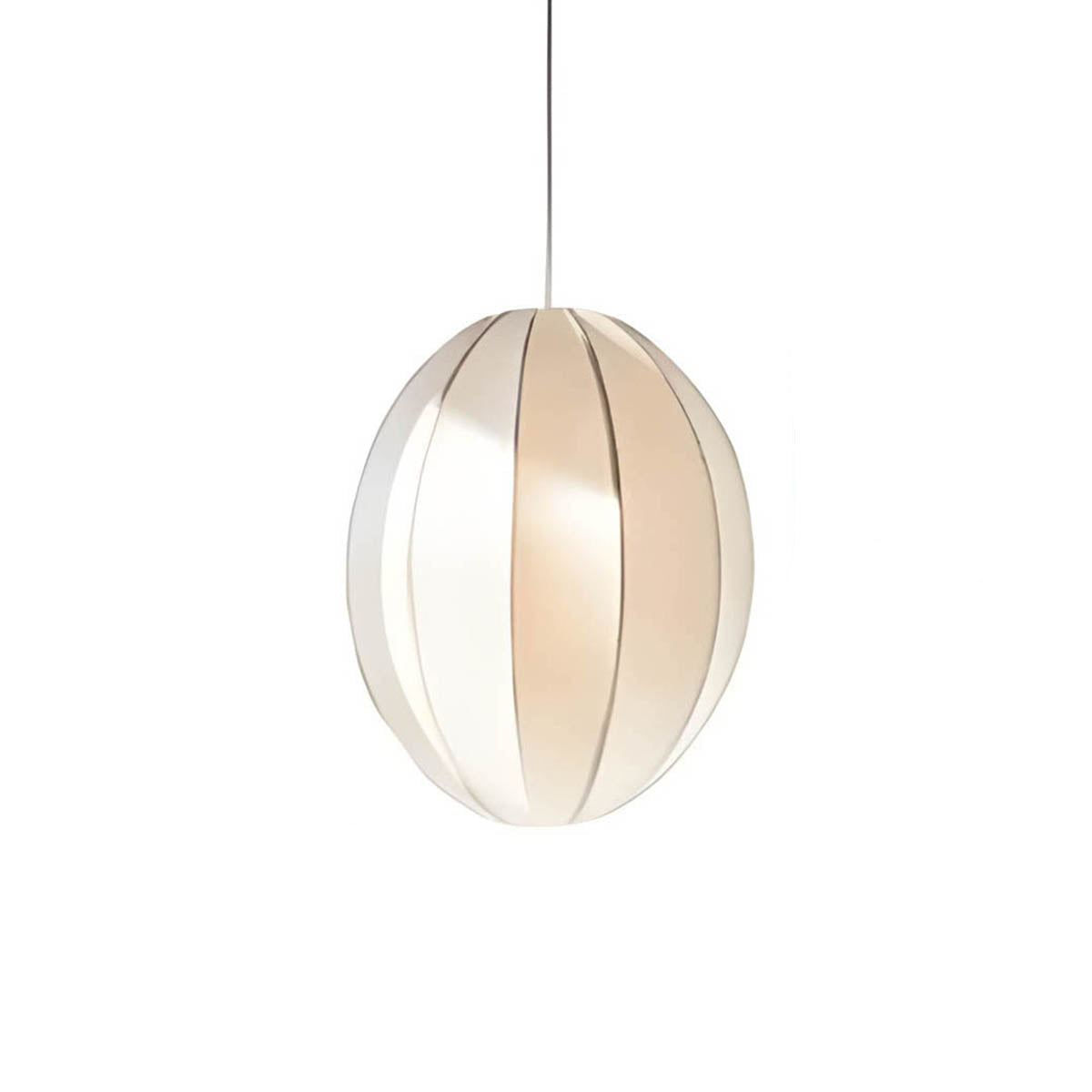 Fabric pendant light – soft lantern design