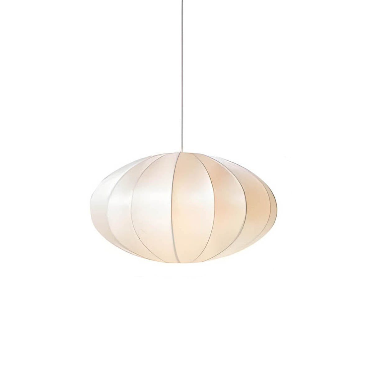 Fabric pendant light – soft lantern design