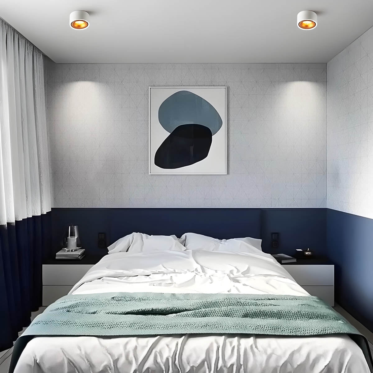 Aluminium Acrylic Dimmable COB Spotlight MIREYA DIM