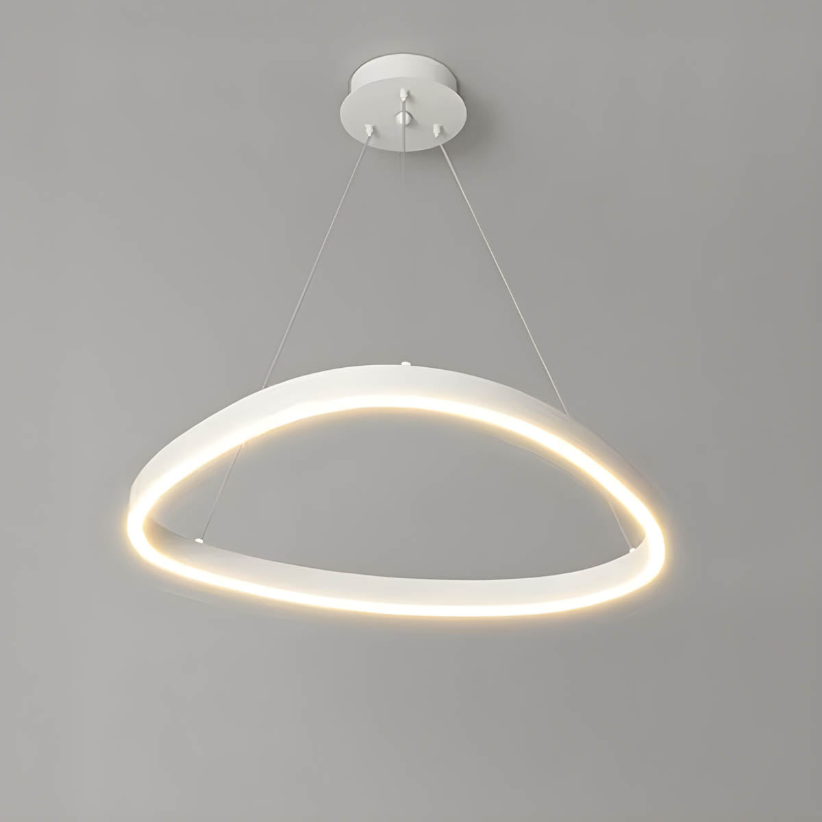 Overlapping Oval Rings LED Pendant & Chandelier NADINE
