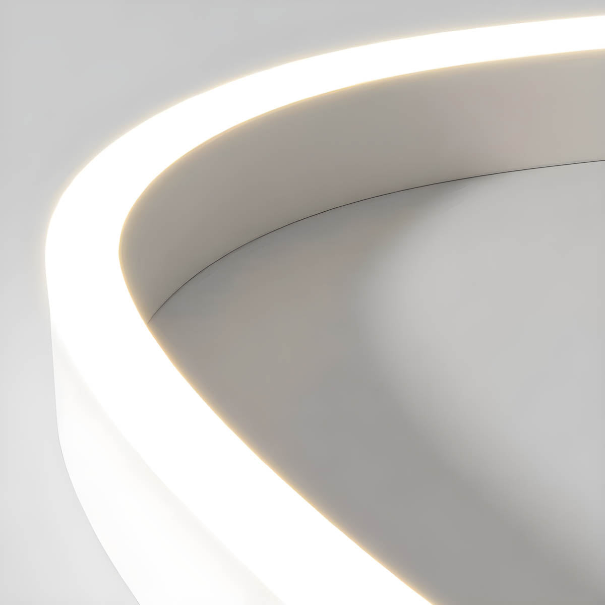 Overlapping Oval Rings LED Pendant & Chandelier NADINE
