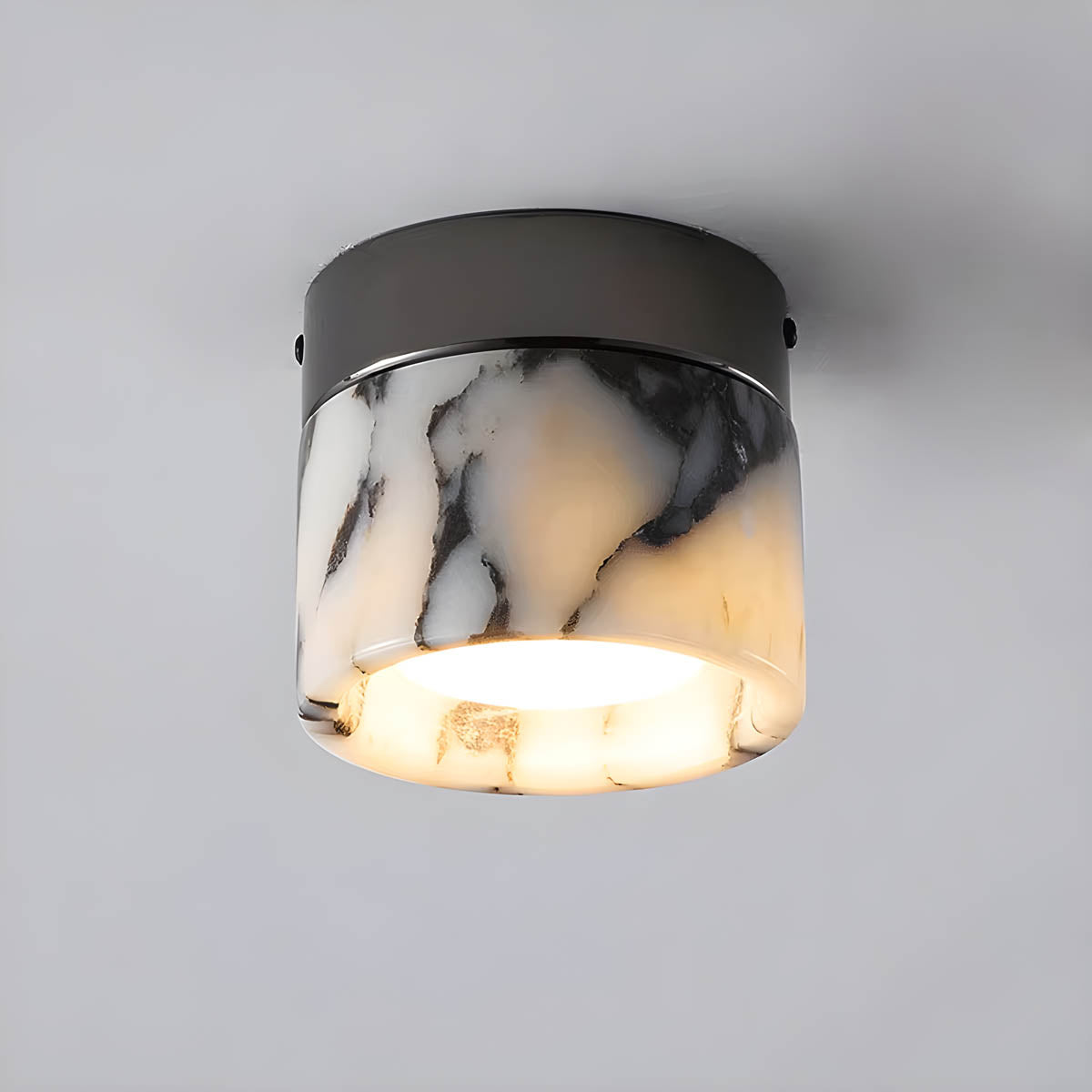 Natural Stone Surface/Wall Cylinder Light NORA