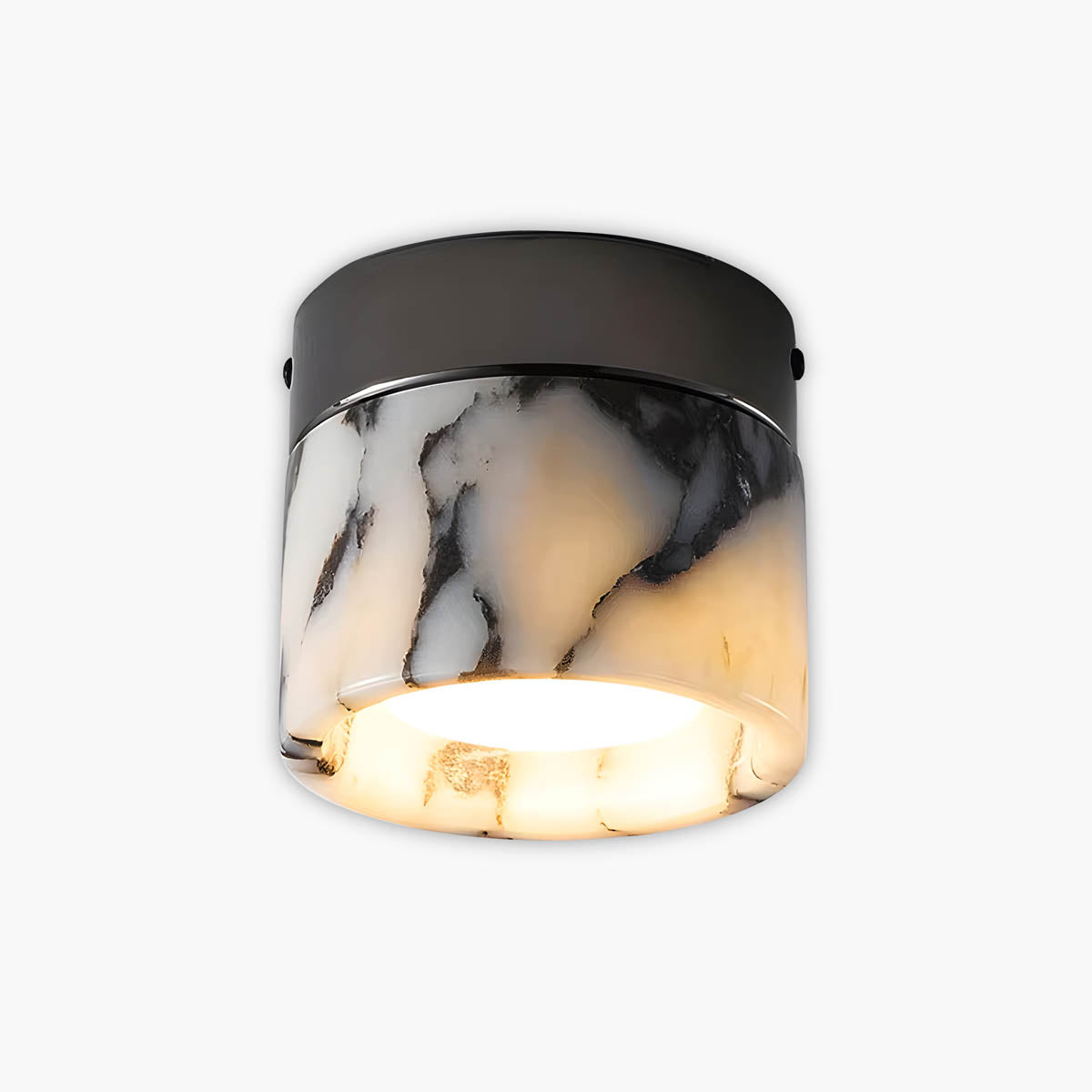 Natural Stone Surface/Wall Cylinder Light NORA