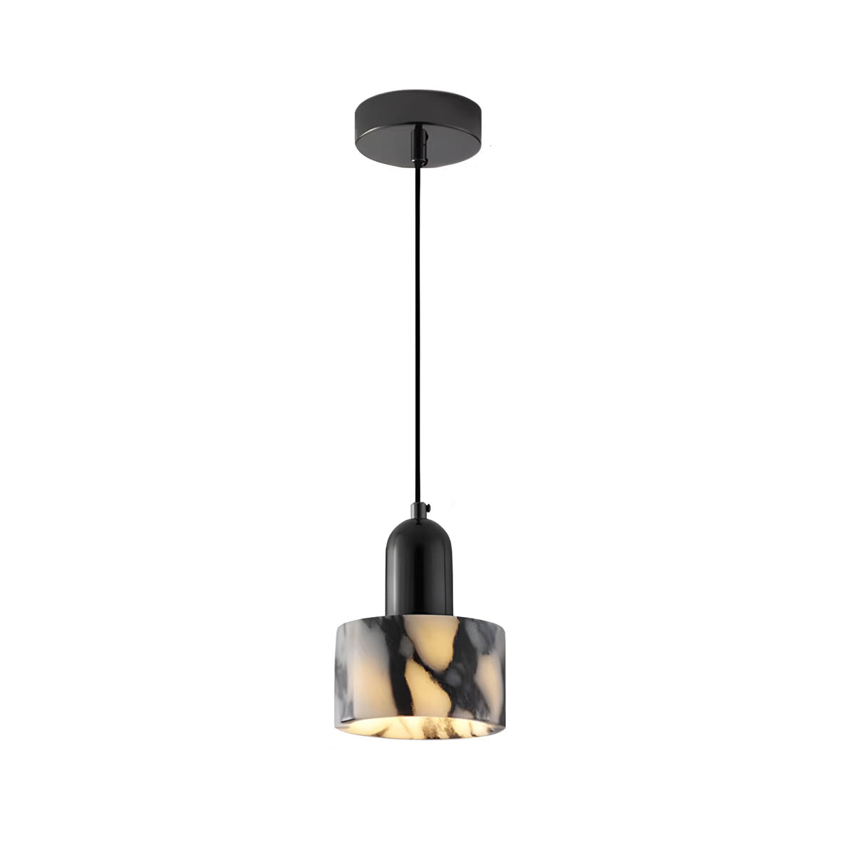 Natural Stone Pendant Light E27 1-3 Heads Statement