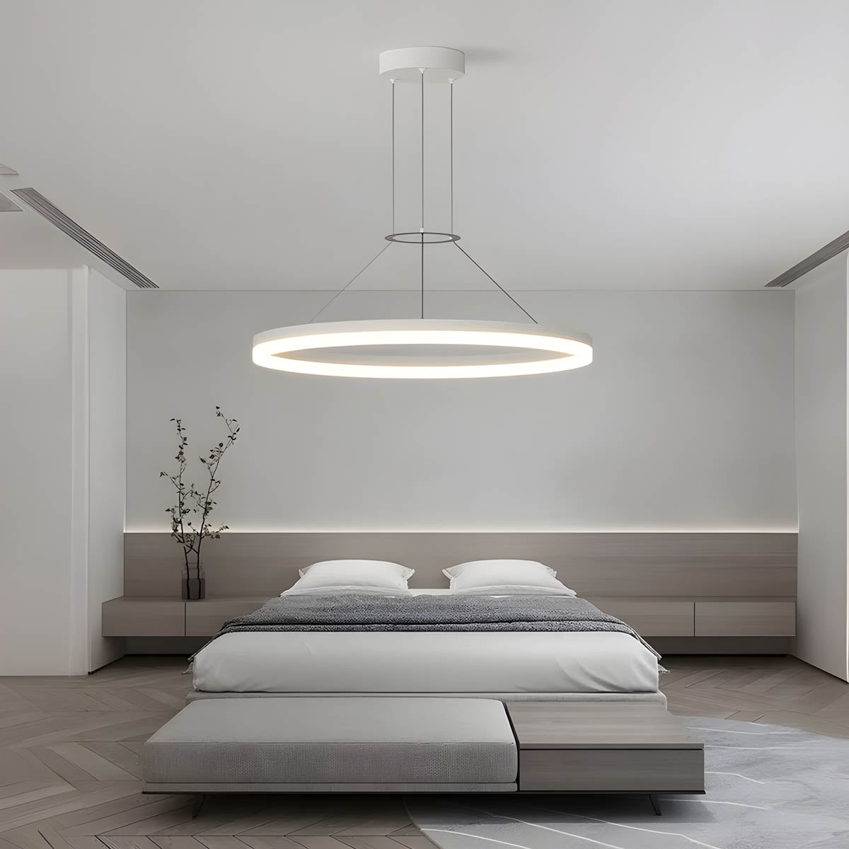 Iron & Acrylic LED Pendant Light ORBELLA