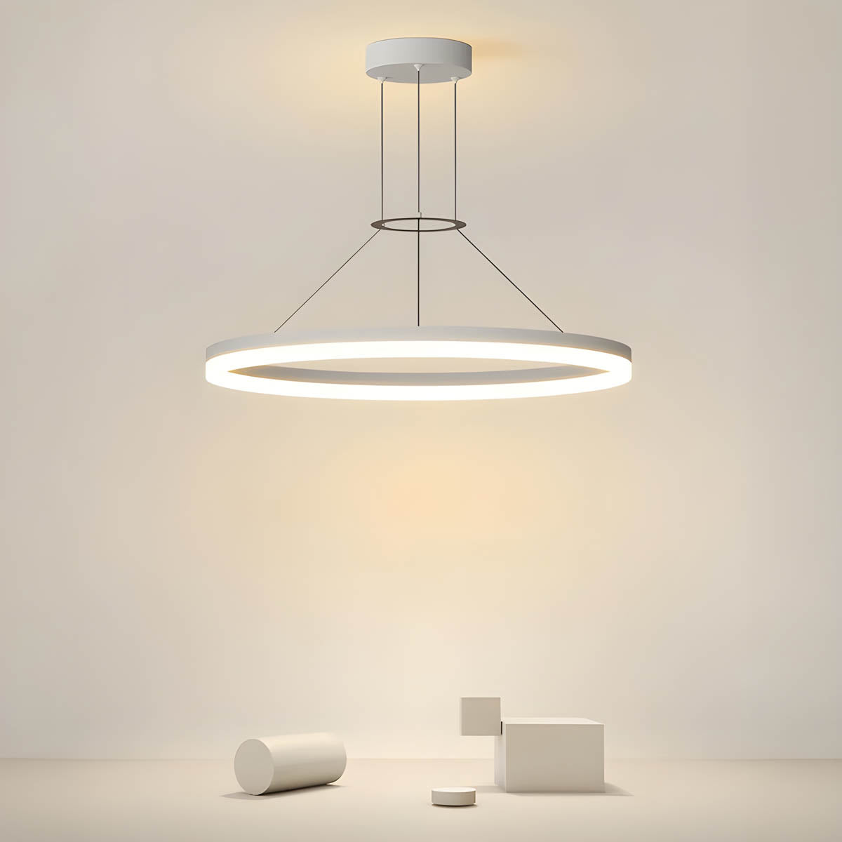 Iron & Acrylic LED Pendant Light ORBELLA
