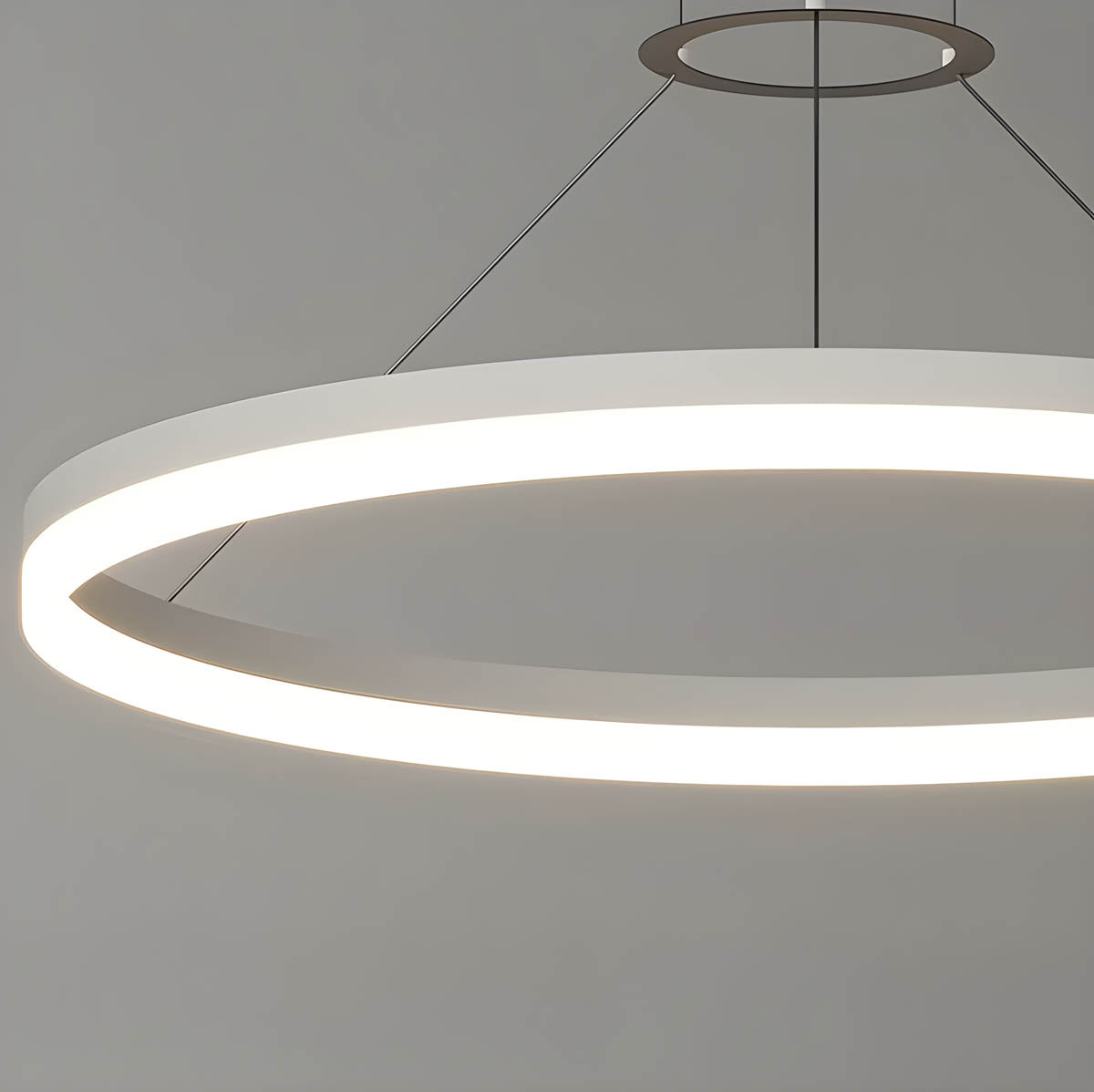 Iron & Acrylic LED Pendant Light ORBELLA
