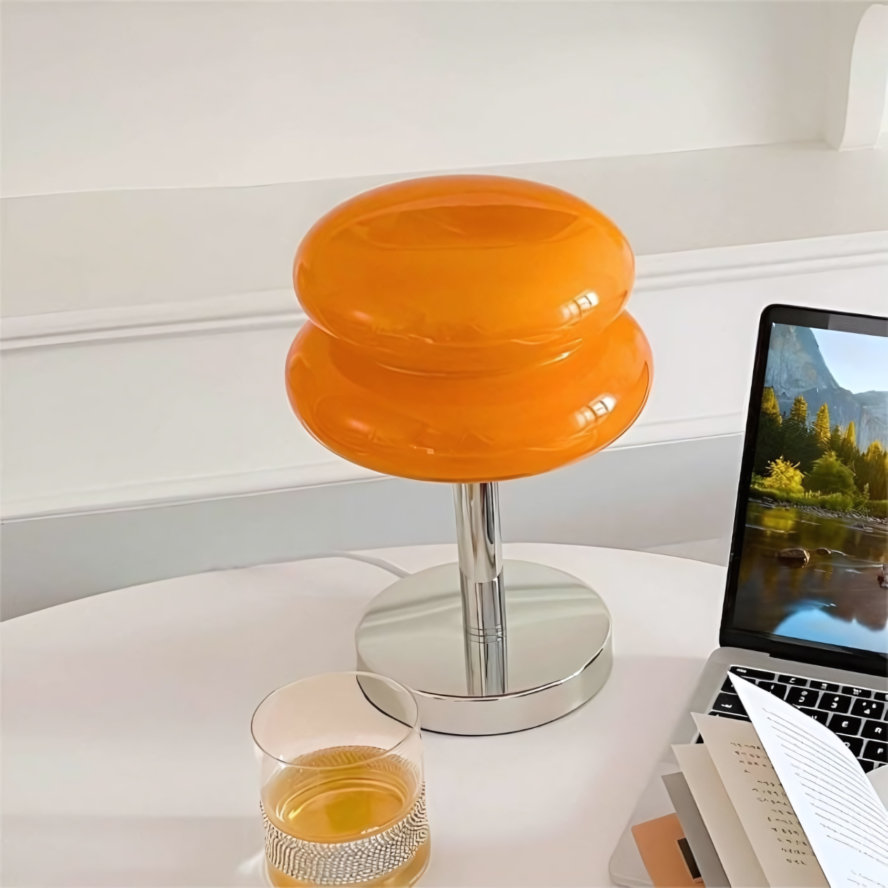 Luxury Metal Table Lamp with Touch Control