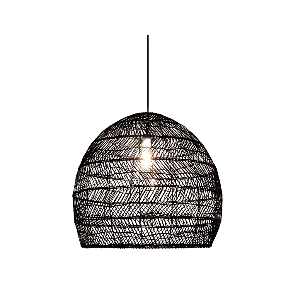Pendant Light Hand-woven Rattan Boho Ambient Lighting