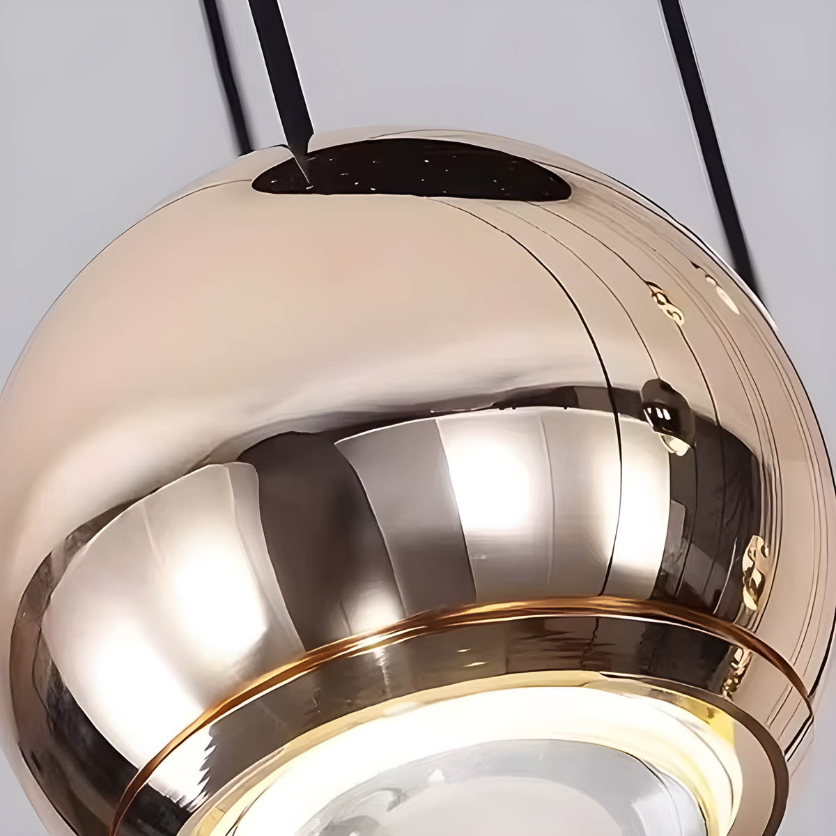 Modern Multi-Light Chandelier – Aluminum & Acrylic Cluster