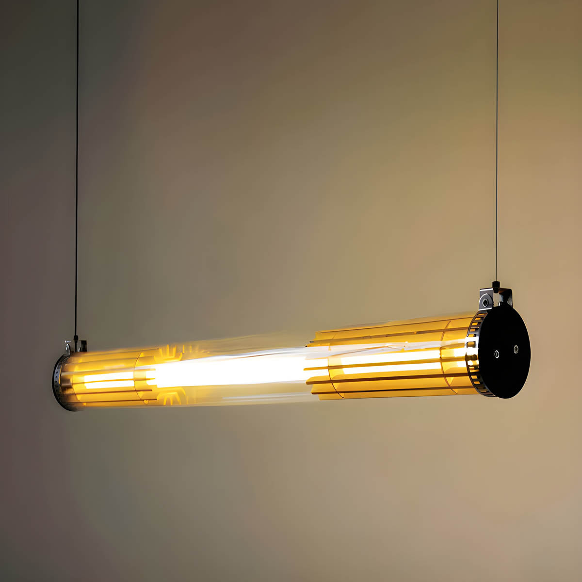 PHOENIX wood & acrylic LED lighting collection, pendant wall & floor