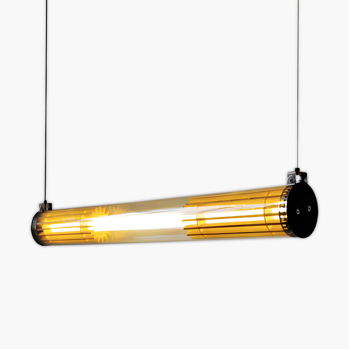 PHOENIX wood & acrylic LED lighting collection, pendant wall & floor