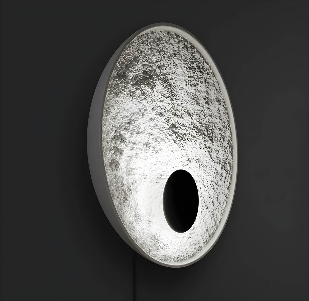 Resin & iron wall light LED