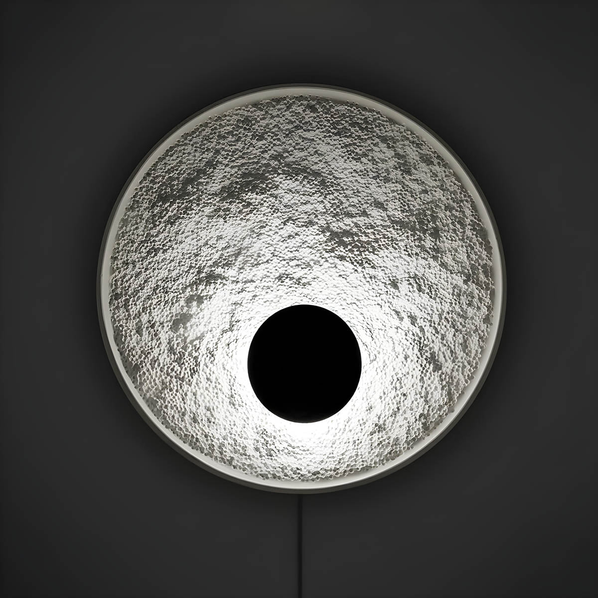 Resin & iron wall light LED