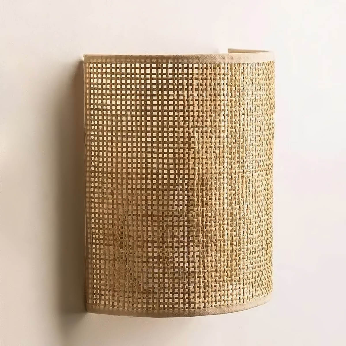 Rattan Wall Light Natural Fibre Indoor Wall Sconce
