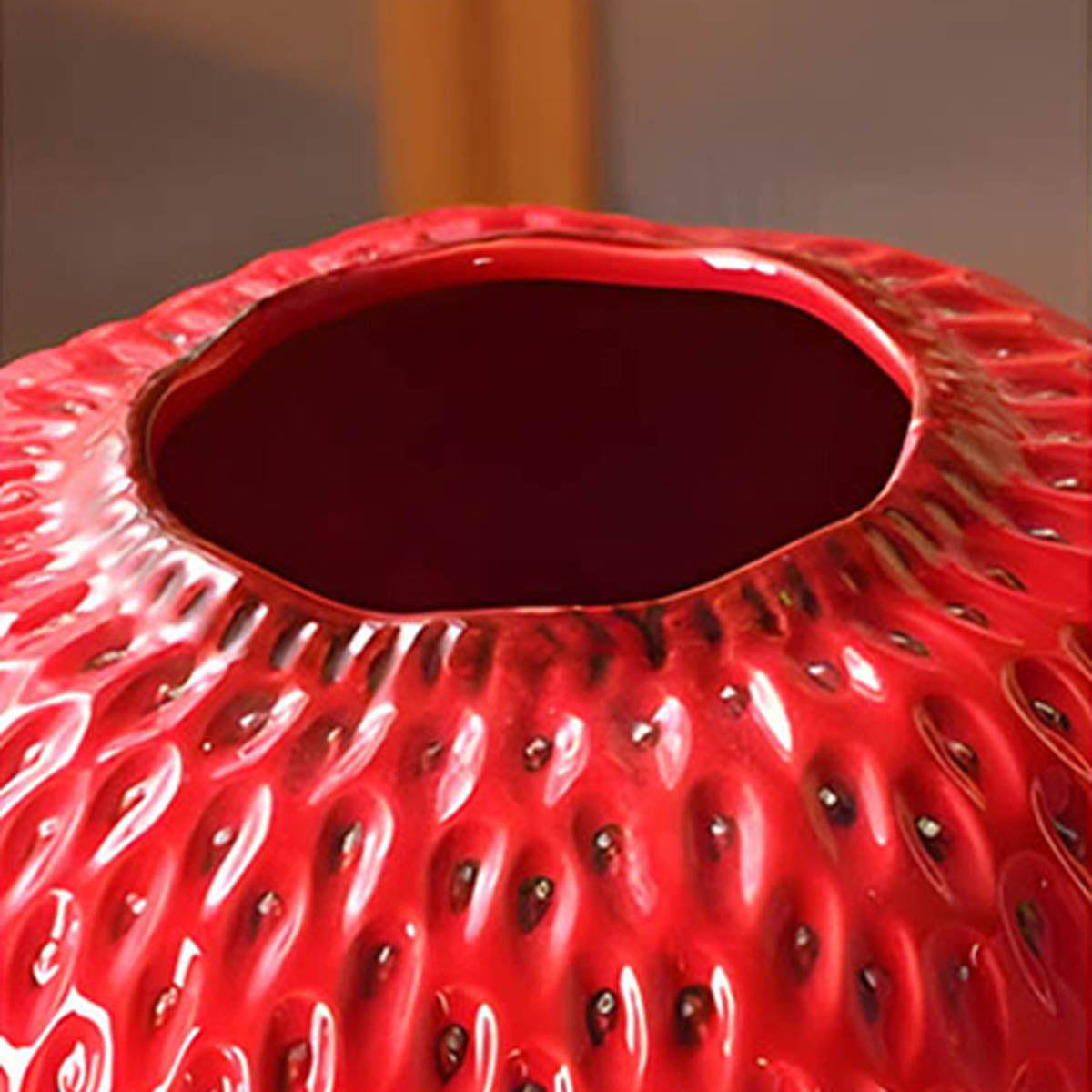 Fruit-Inspired Straw-Shaped Ceramic Vase Range — Colour Pop Decor Accent