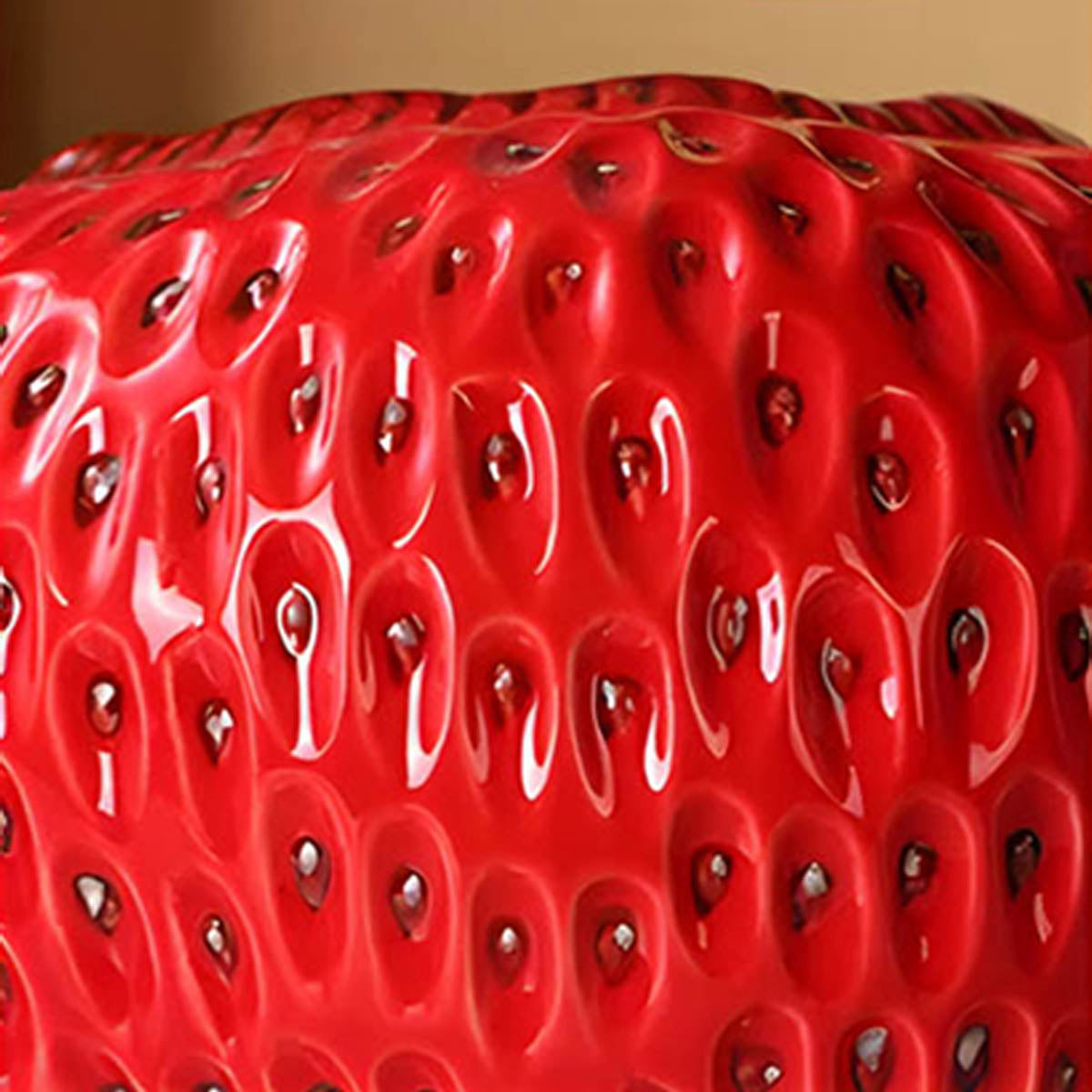 Fruit-Inspired Straw-Shaped Ceramic Vase Range — Colour Pop Decor Accent