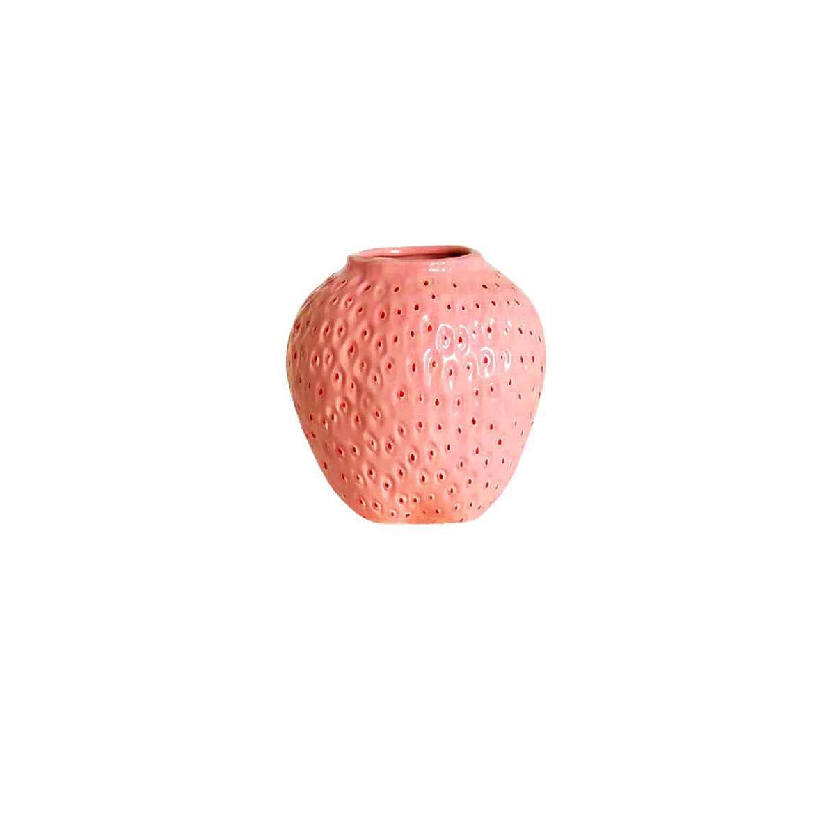 Fruit-Inspired Straw-Shaped Ceramic Vase Range — Colour Pop Decor Accent