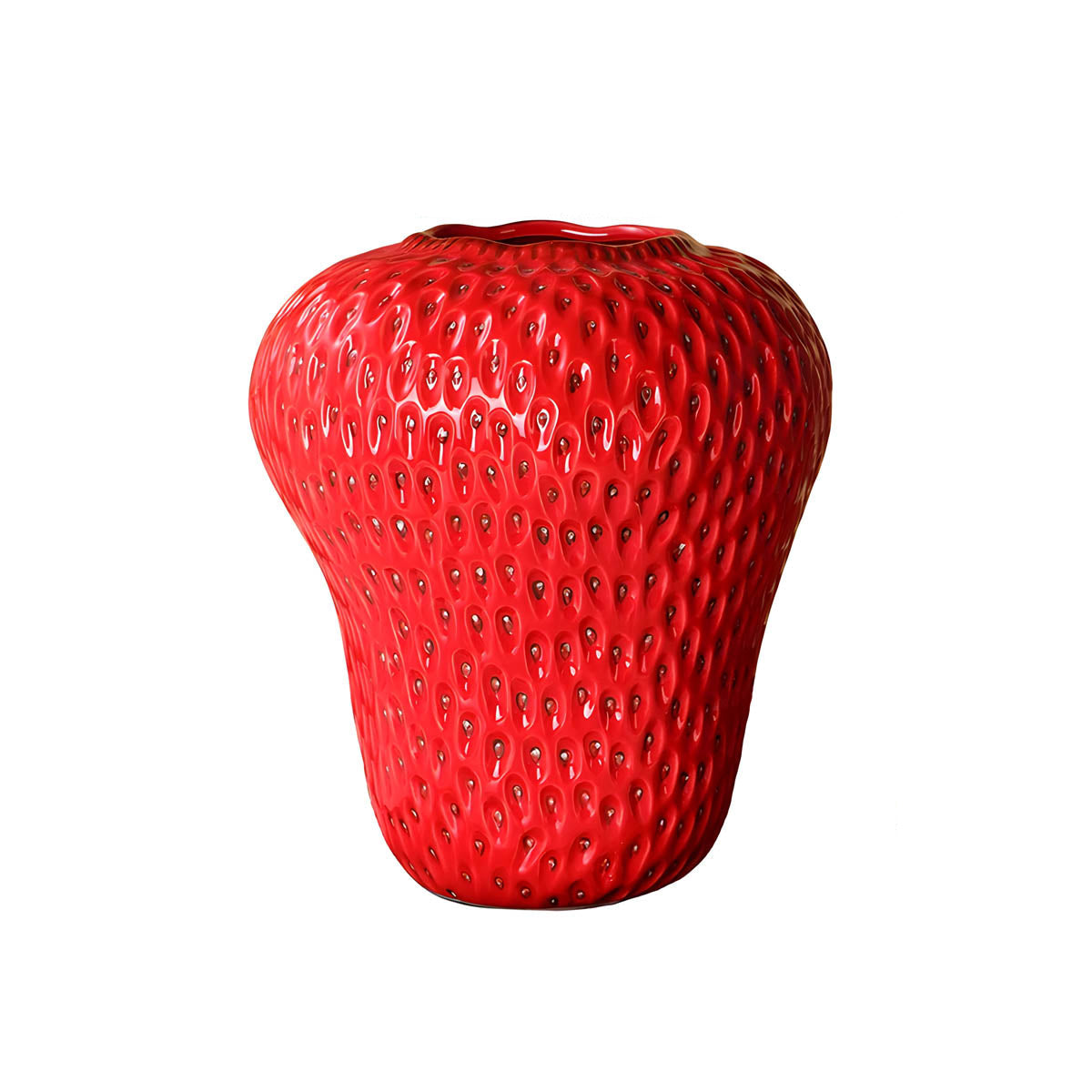 Fruit-Inspired Straw-Shaped Ceramic Vase Range — Colour Pop Decor Accent