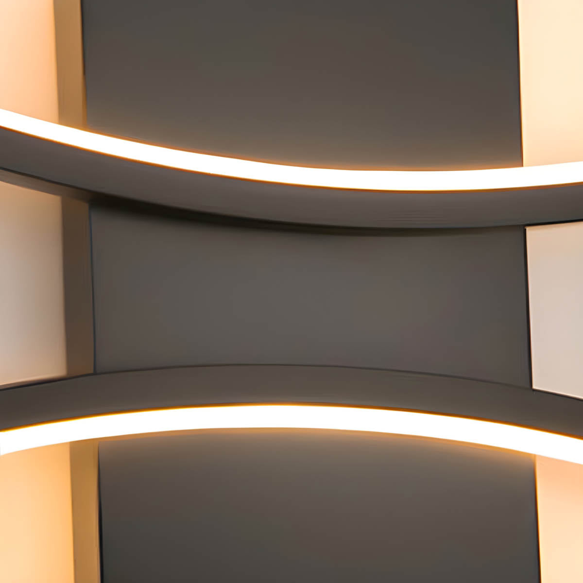 Modern Sculptural LED Wall Light – Aluminium