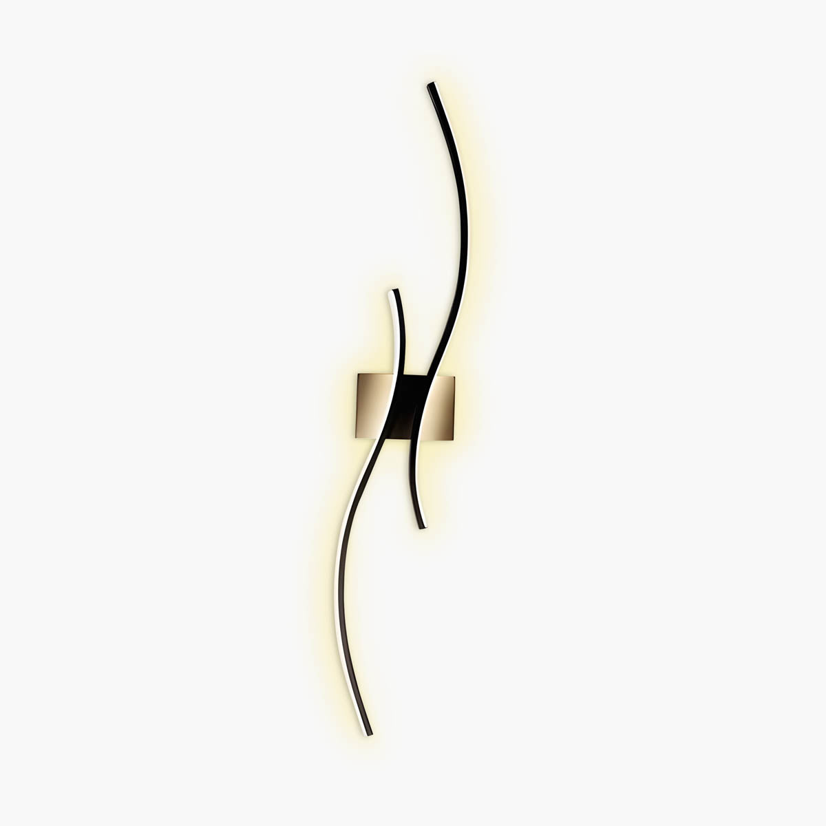 Modern Sculptural LED Wall Light – Aluminium