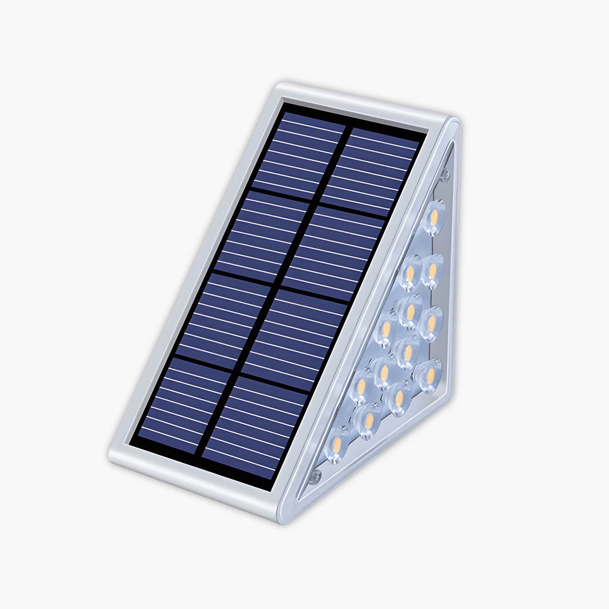SOLANA 6-pack solar LED outdoor lamps, waterproof IP67 for floor & wall